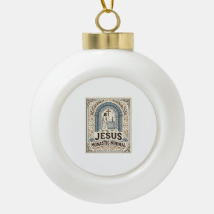 Boule En Céramique Jésus Monastique Minimal Jésus Monastique Minimal