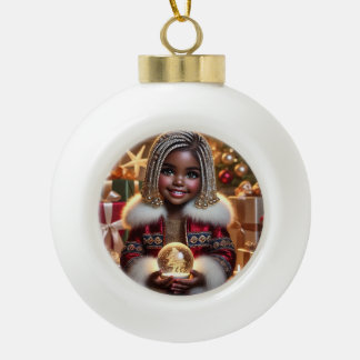 Boule En Céramique Joie de Noël
