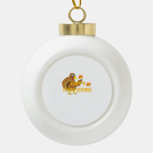Boule En Céramique Jour du bon thanksgiving Turquie Merci Hommes Femm