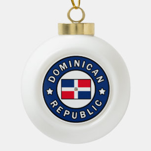 Boule En Céramique La République Dominicaine