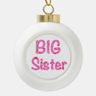 Boule En Céramique La typographie des grandes soeurs