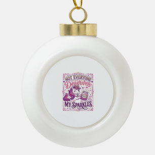 Boule En Céramique Licorne Pas tout le monde ne mérite mes paillettes