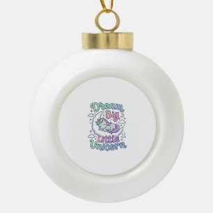 Boule En Céramique Licorne rêve grand petit idée cadeau licorne vecte