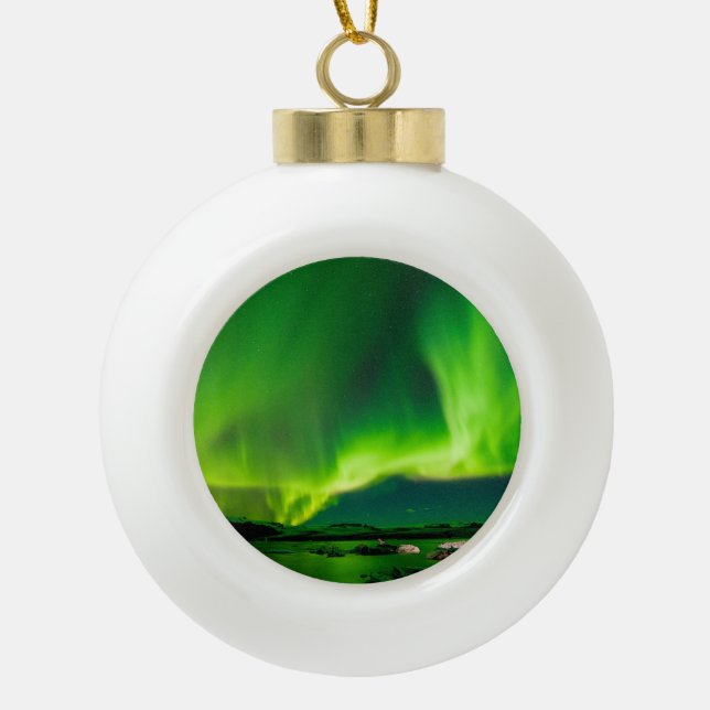 Boule En Céramique Luminaires nordiques d'Islande (Devant)