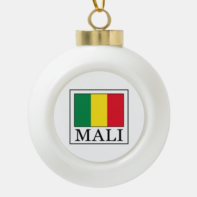 Boule En Céramique Mali (Devant)