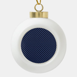Boule En Céramique Marine Blue Automotive Carbon Fiber Tressage d'imp