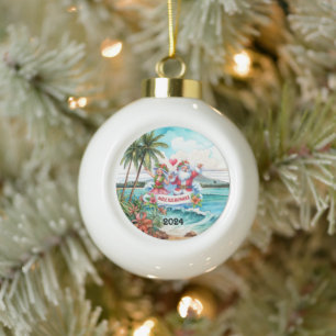 Boule En Céramique Mele Kalikimaka