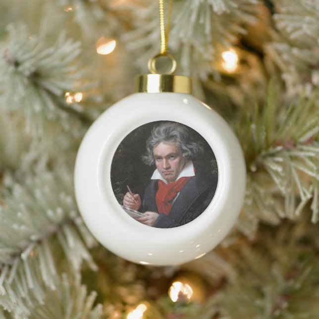 Boule En Céramique Missa Solemnis : Ludwig Beethoven Musique classiqu (Arbre)