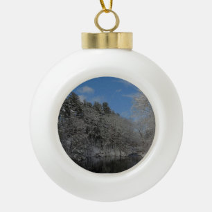 Boule En Céramique Neige chez Vanderbilt