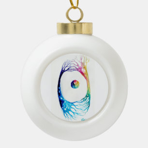 Boule En Céramique Neurones connectés