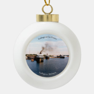 Boule En Céramique Oeuvre de Ludington Car Ferries