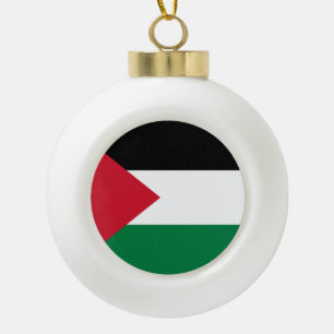 Boule En Céramique officiellement le drapeau de l'État de Palestine