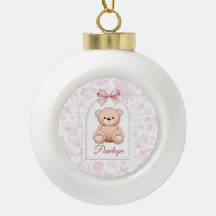 Boule En Céramique Penelope   Conception personnalisée d'ours en pelu