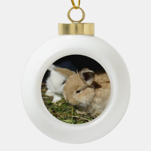 Boule En Céramique Petit lapin moelleux