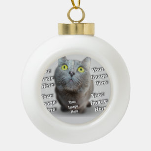 Boule En Céramique Photo de l'animal de compagnie ✨ Personnalisé avec