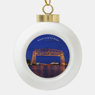 Boule En Céramique Pont d'ascenseur de Duluth et John aériens G.
