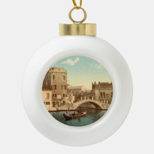 Boule En Céramique Pont et canal, Venise, Italie