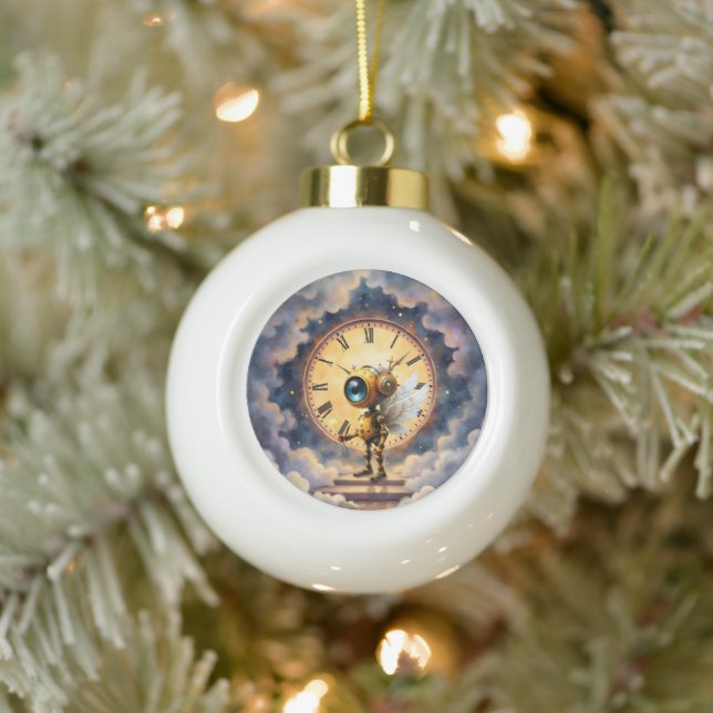 Boule En Céramique Robby the Winged Timekeeper – Wings of Time Series (Arbre)