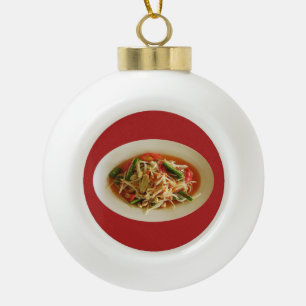 Boule En Céramique Salade de papaye épicée [Som Tam] ... Cuisine thaï