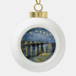 Boule En Céramique Starry Night Vincent van Gogh