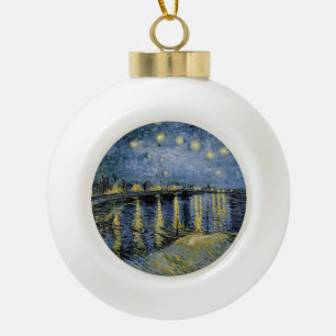 Boule En Céramique Starry Night Vincent van Gogh