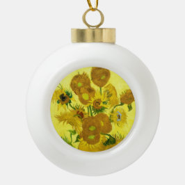 Boule En Céramique Sunflowers Vincent van Gogh