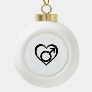 Boule En Céramique SYMBOLE DE L'ANDROPHILIE -.png