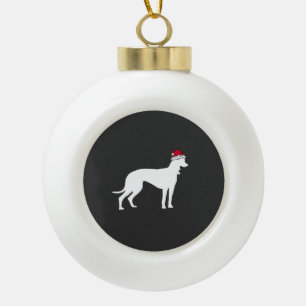 Boule En Céramique T-Shirt essentiel Greyhound Noël
