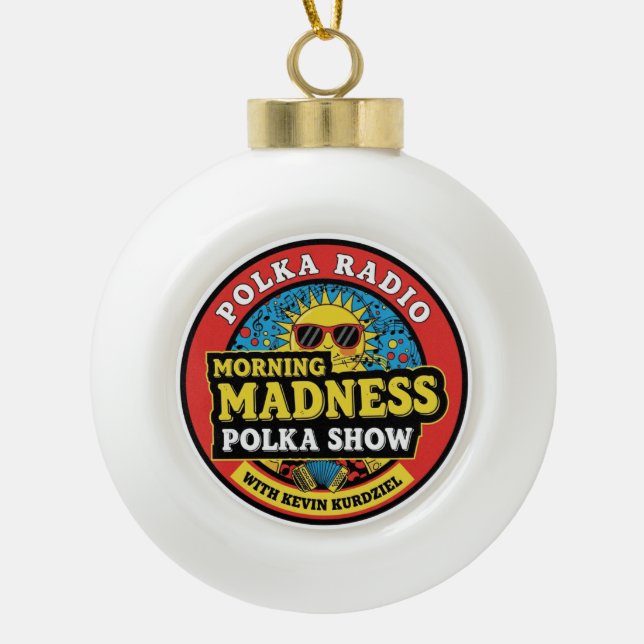Boule En Céramique The Morning Madness Snowflake Framed Ornament (Devant)