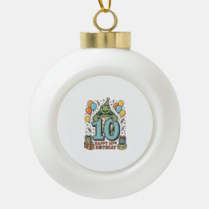 Boule En Céramique Tortue mignonne Conception de fête vintage pour 10