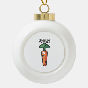 Boule En Céramique Vegan - Peace Love Légumes