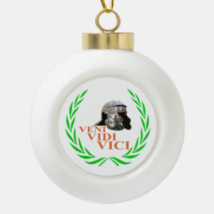 Boule En Céramique Veni Vidi Vici