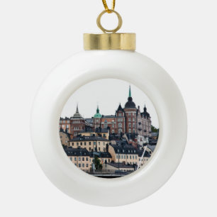 Boule En Céramique Vue de Stockholm