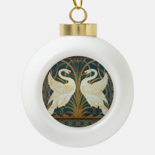 Boule En Céramique Walter Crane Swan