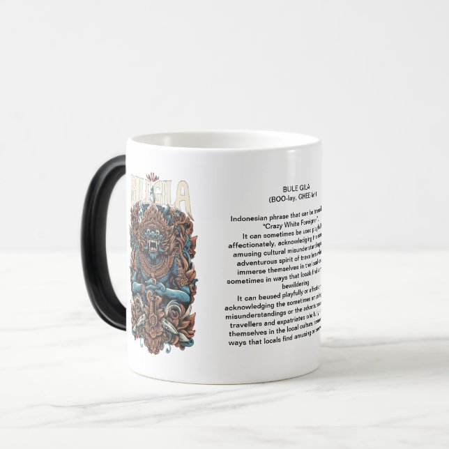 Boule Gila mug avec traduction anglaise (Devant gauche)