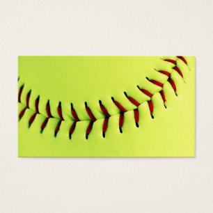 Boule jaune du base-ball