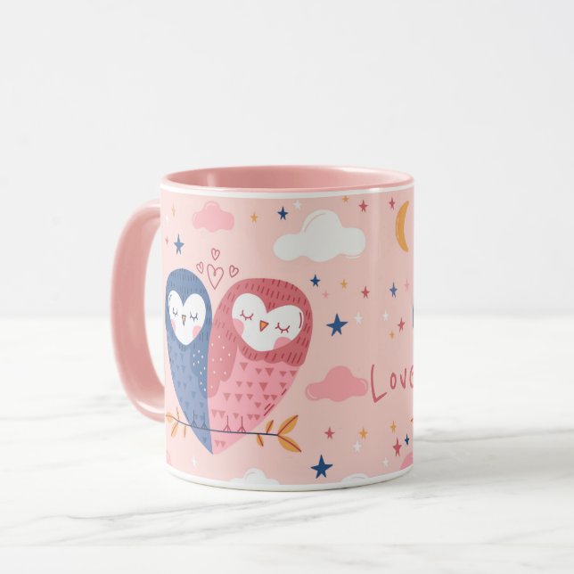 Boule mignonne Mug (Devant gauche)