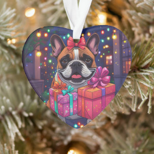 Bouledogue français French Bulldog Noël