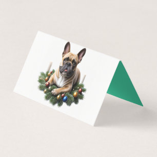 Bouledogue français Noël Bulldog français