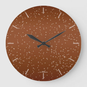 Boules de bière racine amusante Horloge
