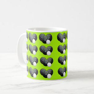 Boules de gazon vert citron, Mug de café