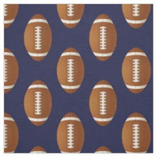 boules de rugby, boules de football tissu motif