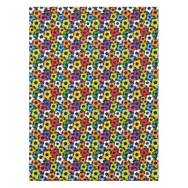 Boules de soccer colorées Design Nappe