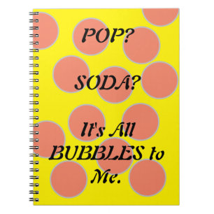 Boules pop soda Spiral Photo Carnet