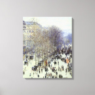 Boulevard de Capucines Wrapped Canvas Leinwanddruck