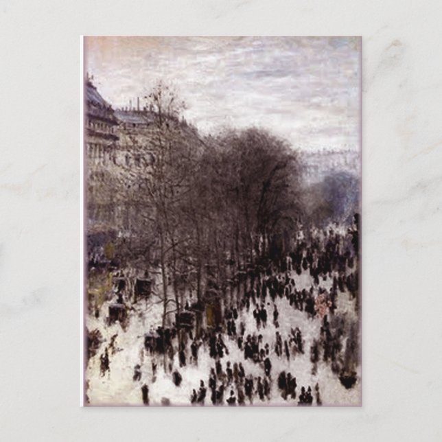 Boulevard des Capucines Postcard Postkarte (Vorderseite)