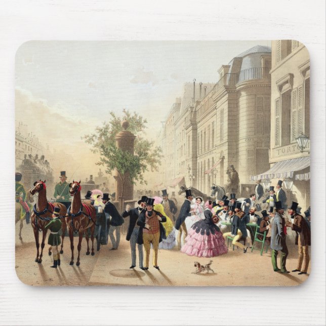 Boulevard-DES Italiens Mousepad (Vorne)