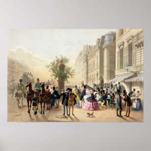 Boulevard-DES Italiens Poster