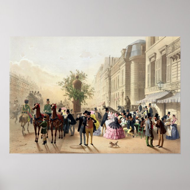 Boulevard des Italiens Poster (Vorne)