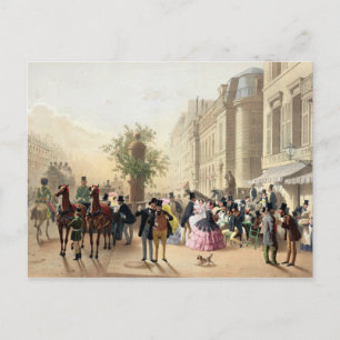 Boulevard des Italiens Postkarte